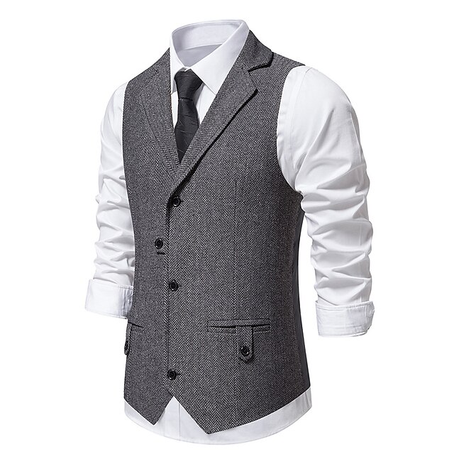 Vintage 1920s Vest Waistcoat The Great Gatsby Gentleman Groomsmen Men's ...