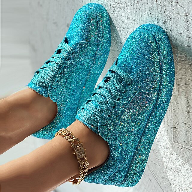 Women's Glitter Sneakers | Comfortable