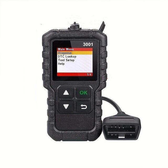  meta launch x431 creader /cr3001 obd ii plný výkon umí číst kódovou kartu moře