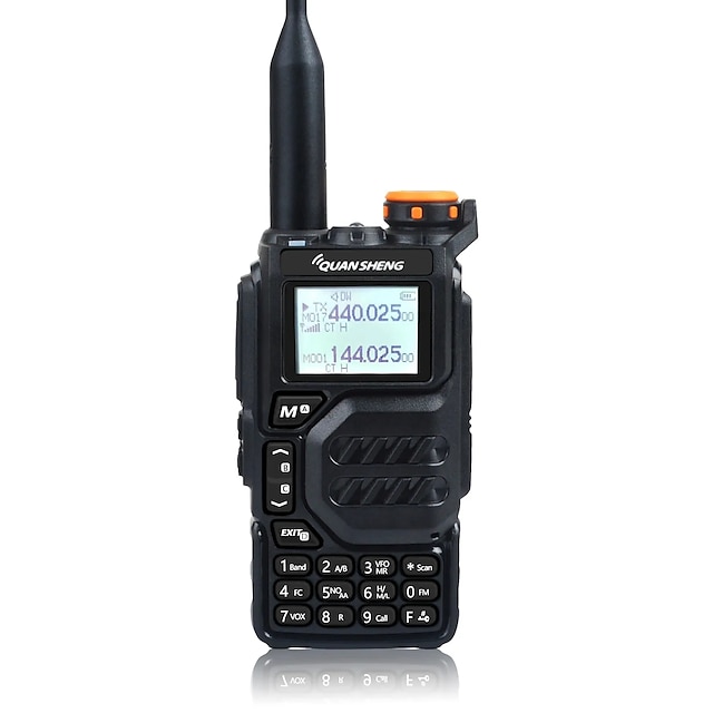  UV-K5 Walkie talkie Portátil Aviso Por Batería Baja Radio bidireccional 5KM-10KM 5KM-10KM