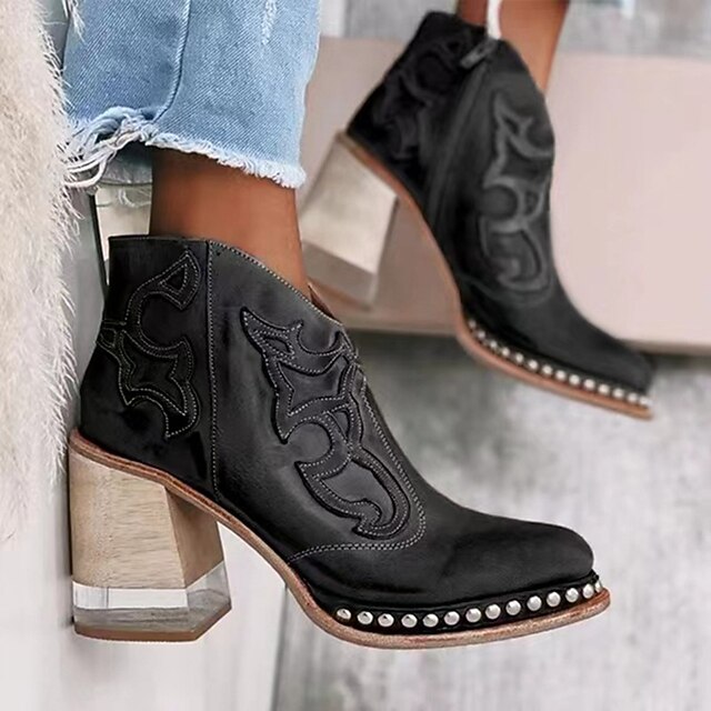 three quarter length boots ladies