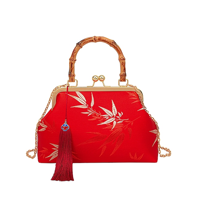  Naisten Käsilaukku Evening Bag Kytkinlaukut synteettinen Juhla Polttarit Hääjuhla Suuri tilavuus Geometrinen Punainen Sininen Kulta