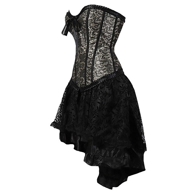 Retro Vintage Sexy Rococo Punk & Gothic Renaissance Dress Overbust ...