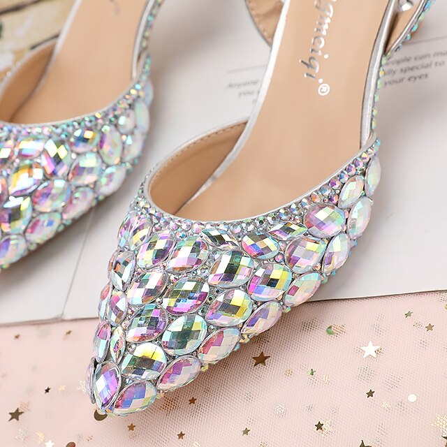 bling wedding sandals