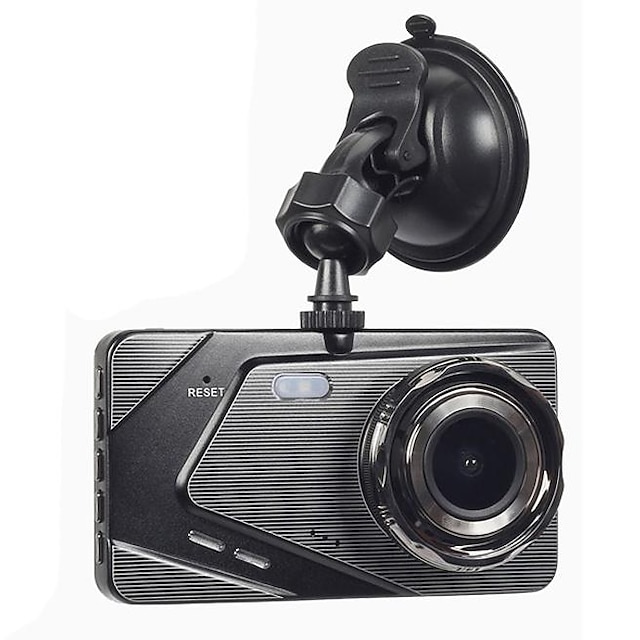  BX50 1080p Novo Design / Full HD / com câmera traseira DVR de carro 170 Graus Ângulo amplo 4 polegada IPS Dash Cam com Visão Nocturna / Deteção de Movimento / Gravação de loop Gravador de carro