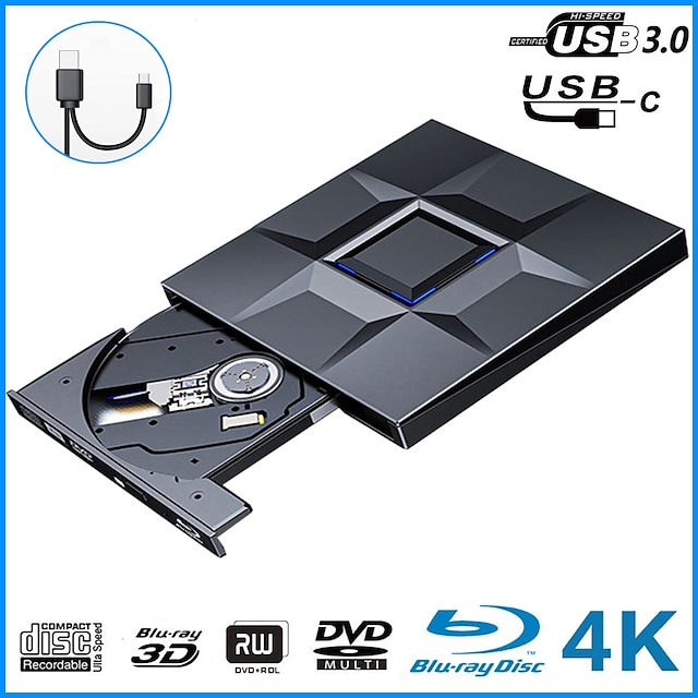  nou DVD recorder portabil 8x unitate optică externă recorder extern unitate dvd