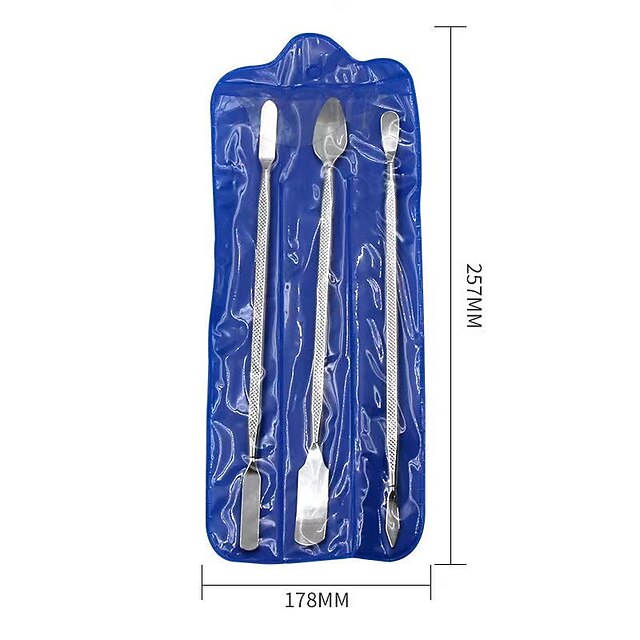 thumbnail image 2 of 6-Piece Metal Spudger Pry Tool Set – Blue, For IPhone, Samsung, GPS, Cell Phone Repair 2 of 6