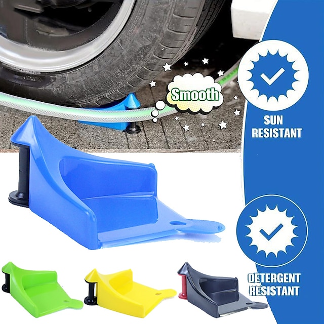  Car Washing & Detailing Made Easy with Tire Hose Roller - Prevent Pressure Washer Hose Snagging