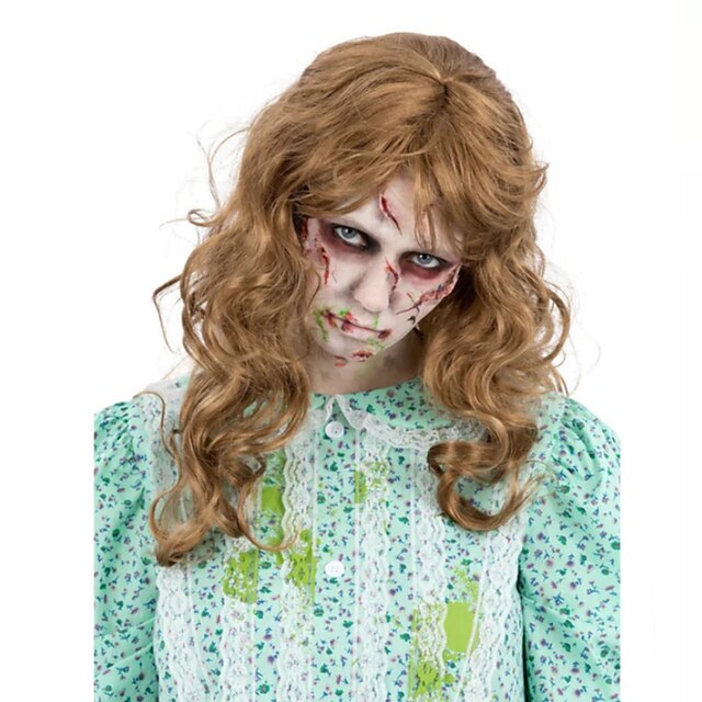 The Exorcist Regan Wig Halloween Cosplay Party Wigs2