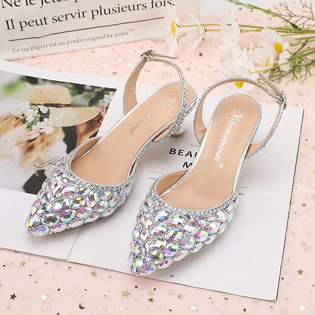 bling wedding sandals