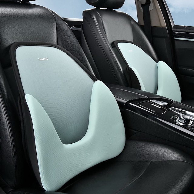  1 ks polštář na krk do auta pro přední sedadla měkký ergonomický design odolný proti opotřebení pro osobní auto / suv / auto