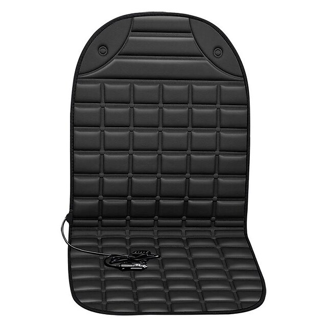 1pc 12V Car Heating Seat Cushion, 30s Fast Heating Car Seat Pad