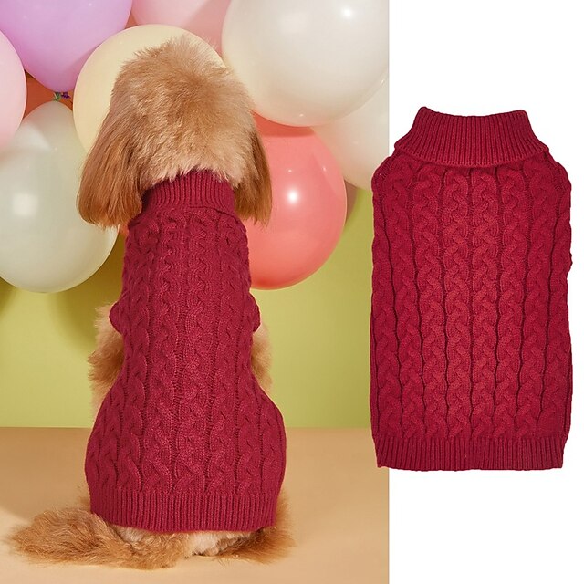  Dog Cat Sweater Jumper Fashion Cool Winter Breathable Soft Washable Comfortable Halloween Outdoor Casual Daily Dog Clothing for Bichon Frise Pomeranian Baby Pet Papillon Small