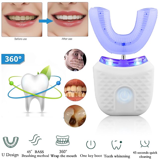 Electric Toothbrush Sonic Dental Scaler Teeth Whitening kit Tooth Whitener Calculus Tartar Remover Tools Cleaner Stain Oral Care for teeth whitening 12