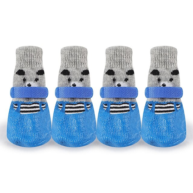  Hunde Katte Sokker Sport Minimalistisk Afslappet Hverdag Vinter Vandtæt Varm Vaskbar Bekvem udendørs Rejse Afslappet / Hverdag Vandring Hundetøj for Husky Labrador golden retriever Corgi Bichon Frisé