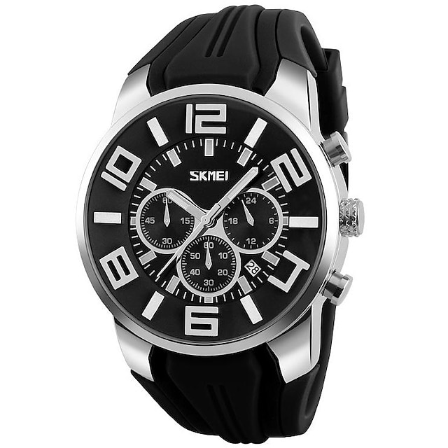 Orologio Da Donna SKMEI Rettangolare - Oro Rosa, Impermeabile, Digitale E Analogico - Foto 9