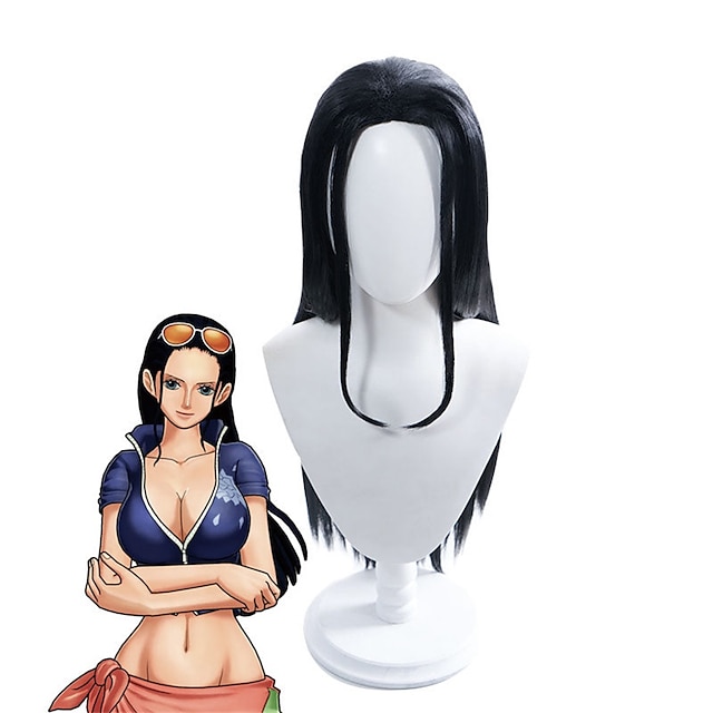  anime yksiosainen nico robin cosplay peruukit cosplay juhlaperuukit