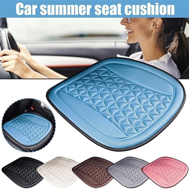  Универсальная подушка для автомобильного сиденья, дышащая охлаждающая подушка для автомобильного сиденья, коврик для водителя