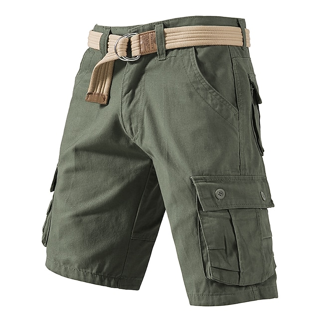 Geographical Norway Peanut Bell – Pantalón Corto Cargo Para Hombre – 100% Algodón – Cómodo Para Verano – Blanco O Azul Marino