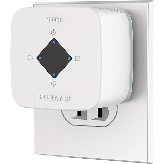  wifi extender signal booster op til 2640 sq.ft& 25 enheder wifi range extender trådløs internet repeater lang rækkevidde forstærker