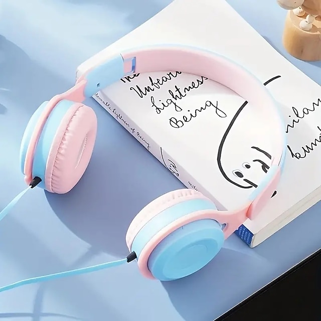  11 Fone de ouvido Sobre o ouvido USB tipo C Design ergonômico para Apple Samsung Huawei Xiaomi MI Auscultadores para crianças