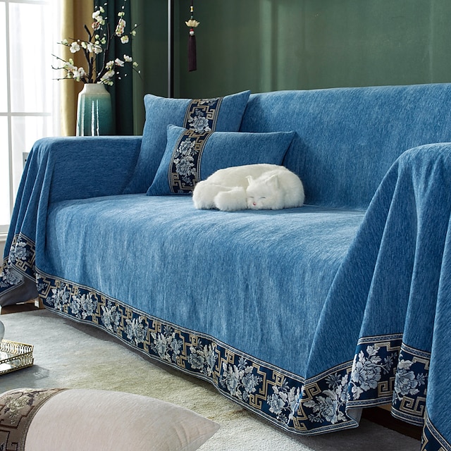  Capas de sofá de chenille cobertor de toalha de sofá capas laváveis para cães de estimação, capa de sofá secional para assento de amor, em forma de l, 3 lugares, poltrona