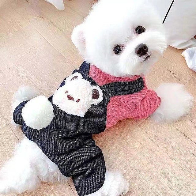  Hund Katt Tröja Mode söt stil Vinter Andningsfunktion Mjuk Tvättbar Bekväm Utomhus Ledigt / vardag Hundkläder for Bichon Frisé Pommeran valpen eller det lilla husdjuret Fjäril Small