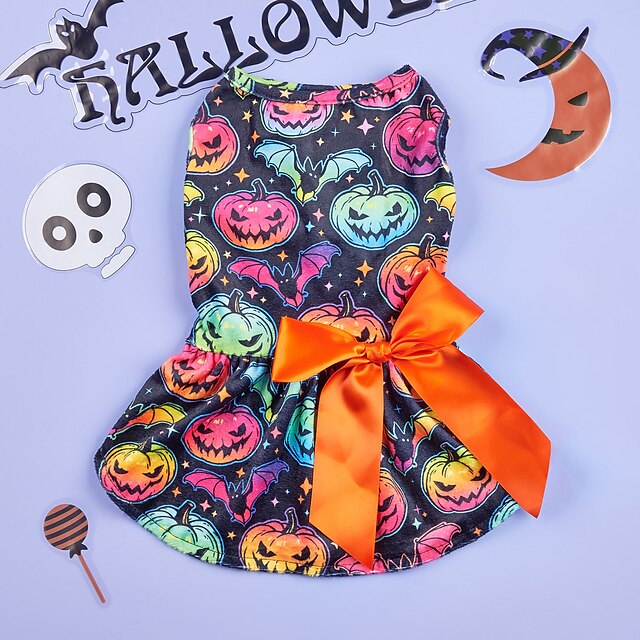  Koirat Kissat Hameet Juhla Hauska Talvi Vedenkestävä Hengittävä Pehmeä Pestävä Mukava ulko- Halloween Rento / arki Koiran vaatteet for Bichon Frise Pomeranian Pienelle lemmikille papillon Small