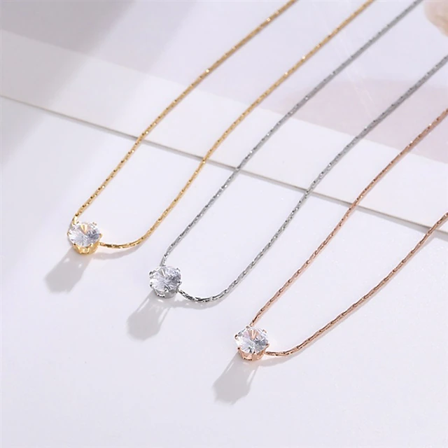 1PC Choker Necklace For Women's Party Evening Gift Alloy Classic Precious 6
