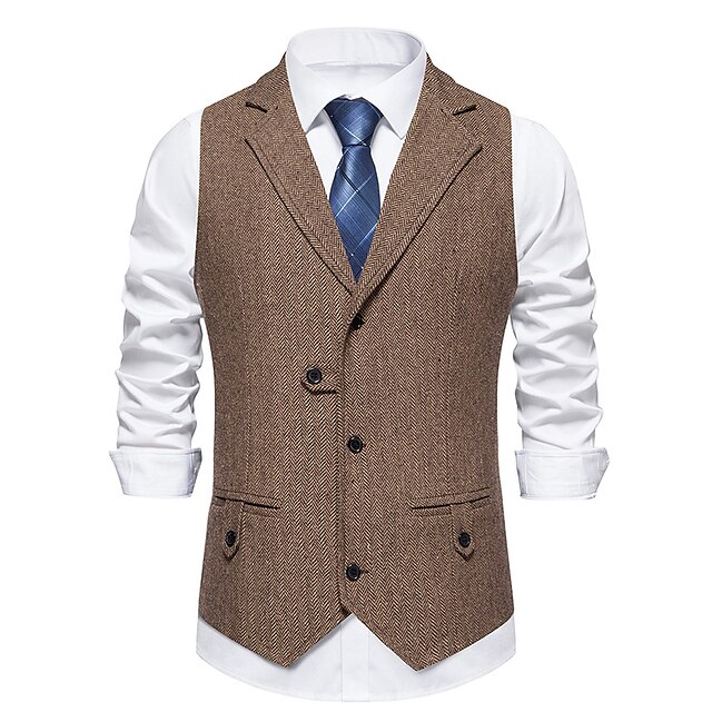 Vintage 1920s Vest Waistcoat The Great Gatsby Gentleman Groomsmen Men's ...