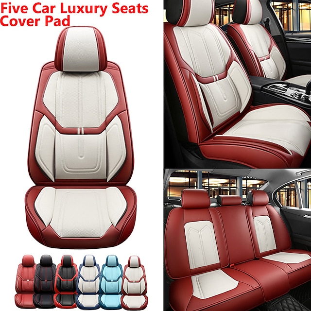  1 pcs Car Seat Cover for Front Seats Wear-Resistant Comfortable Easy to Install for SUV / Truck / Van