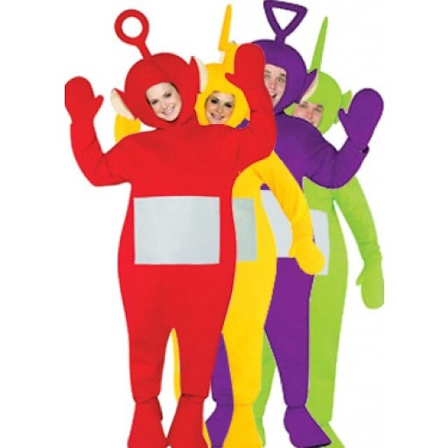 Alien Teletubbies Funny Costumes Group & Family Halloween Costumes Men ...