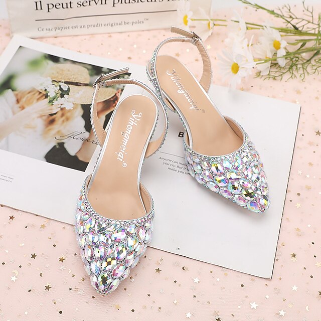 bling wedding sandals