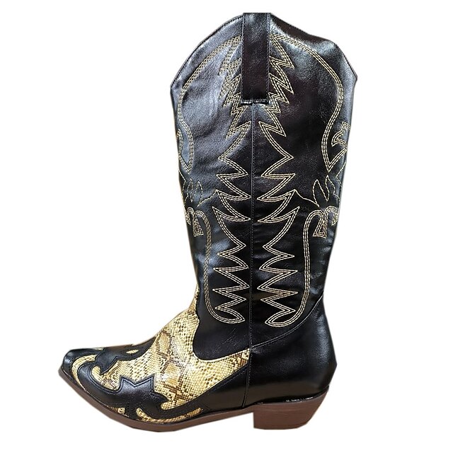 Men's Embroidery Cowboy Boots Casual Vintage Western Boots Cavender's ...