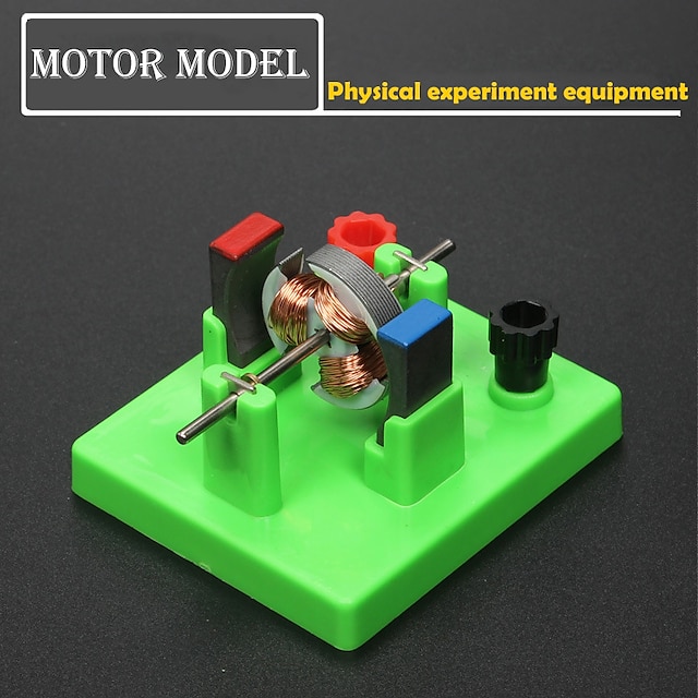  Sada DIY modelu DC motoru - vzdělávací fyzikální experimentální hračka pro studenty nástroj pro praktické učení