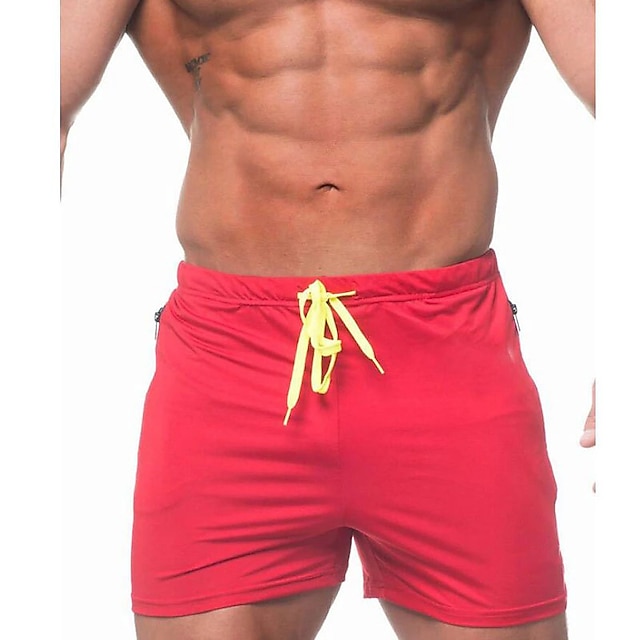  Herr Joggingshorts Atletiska shorts Gymshorts Maratonshorts tredjedelsshorts Ranger Trosa Snörning med telefonficka Ficka med blixtlås Underdelar Sport & Utomhus Inomhus Sommar Andningsfunktion Snabb