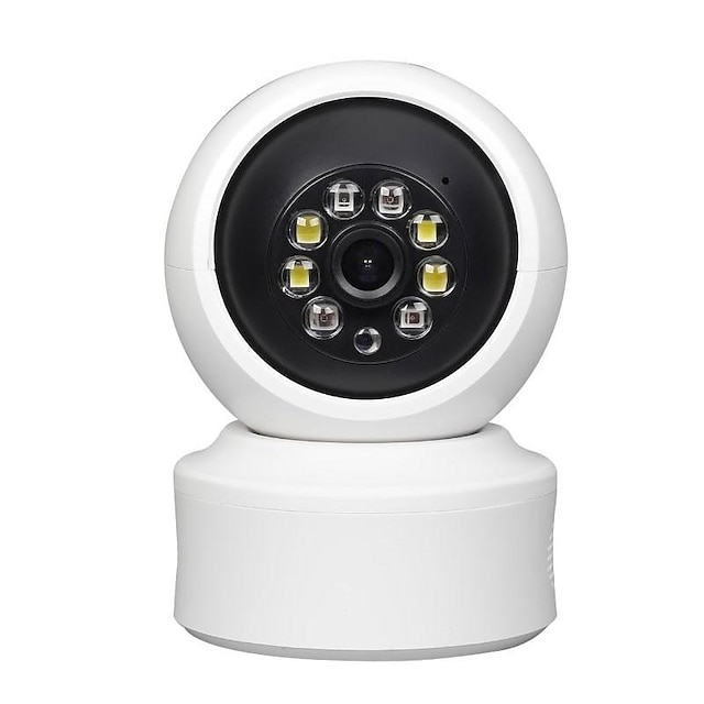  fullfärg mörkerseende trådlös wifi-kamera, 360° roterande automatisk spårning av rörelsedetektering ip-kamera, hemsäkerhet ptz kamera övervakningskamera smart life