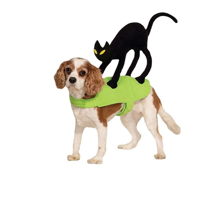  gatto costumi di halloween vestiti dell'animale domestico cucciolo di gatto vestiti di halloween black cat costume costume pet personalità costume vacanza costume