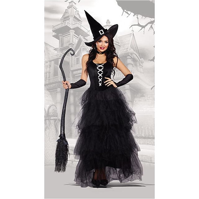 Witch Dress Cosplay Costume Costume Adults' Women's Sexy Costume Party