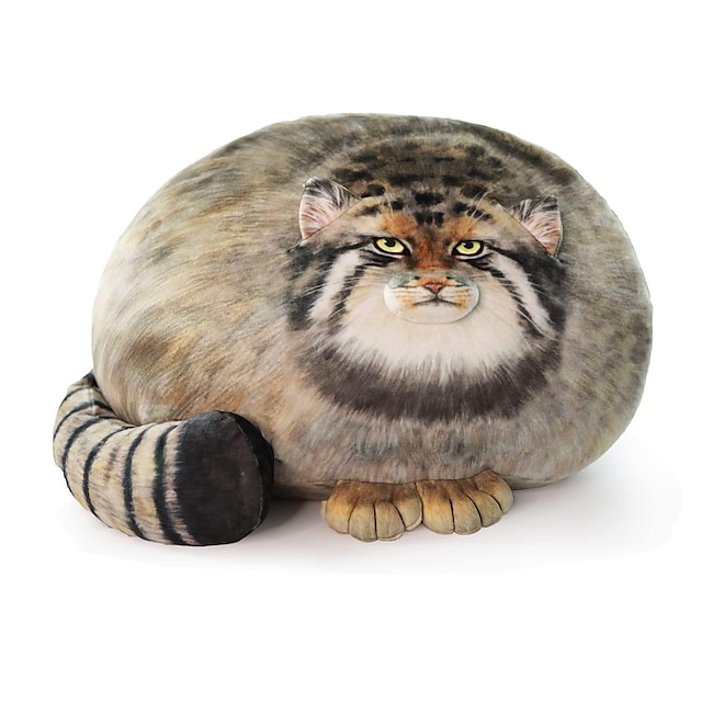  gato de peluche de juguete almohada pallas gato de peluche de juguete lindo estepa gato de peluche animales de peluche gatito de peluche almohada muñeca grandes juguetes de peluche regalo para niñas