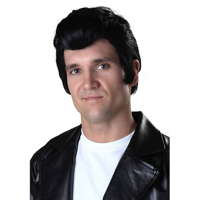  Fun Costumes Adult Grease Danny Zuko Wig Danny Wig from Grease