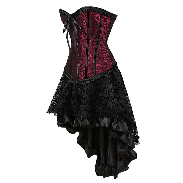 Retro Vintage Sexy Rococo Punk & Gothic Renaissance Dress Overbust ...