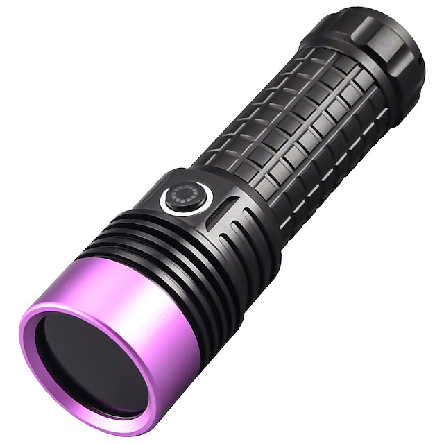  starfire erős 365 nm UV zseblámpa fekete tükör lila fényű fluoreszkáló olajszennyezés érzékelő újratölthető zseblámpa