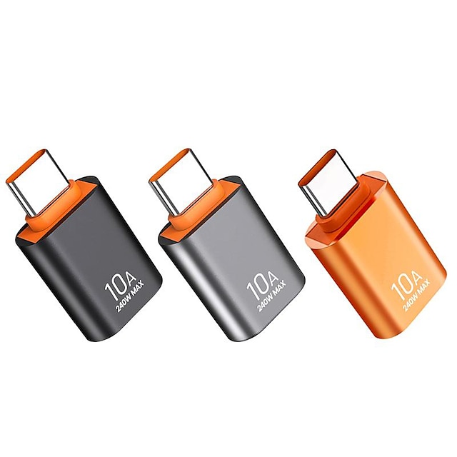  olaf 10a otg usb 3.0 til type c adapter typec hunn til usb hann omformer hurtigladende dataoverføring for macbook xiaomi samsung