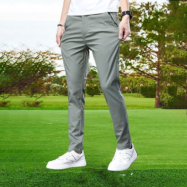 Men's Golf Pants Golf Clothes Breathable Quick Dry Moisture Wicking ...