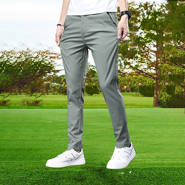 Men's Golf Pants Golf Clothes Breathable Quick Dry Moisture Wicking