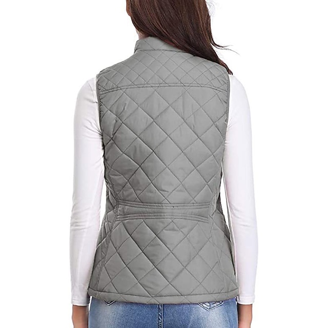 Women's Hiking Vest Sleeveless Top Outdoor Thermal Warm Quick Dry