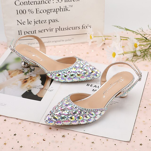bling wedding sandals