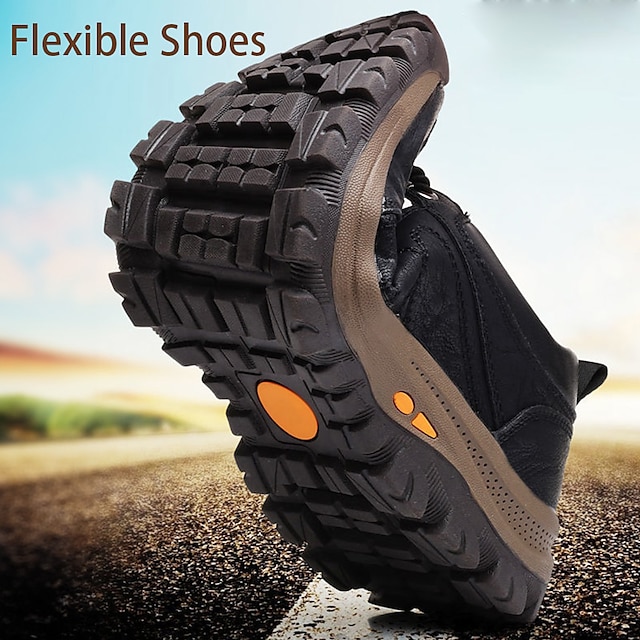 Men's Sneakers Hiking Shoes Height Increasing Shoes Sporty Casual ...