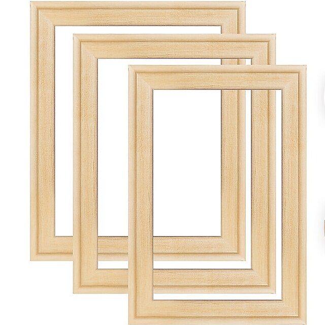1pc Pine Wood Frame Canvas Prints Posters Frame DIY Diamond Frame